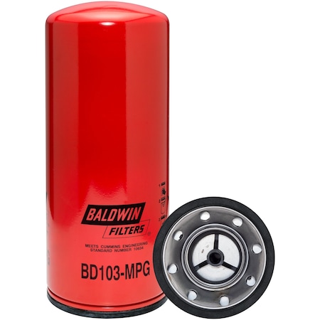 Baldwin Filters Engine Oil Filter, BD103-MPG BD103-MPG